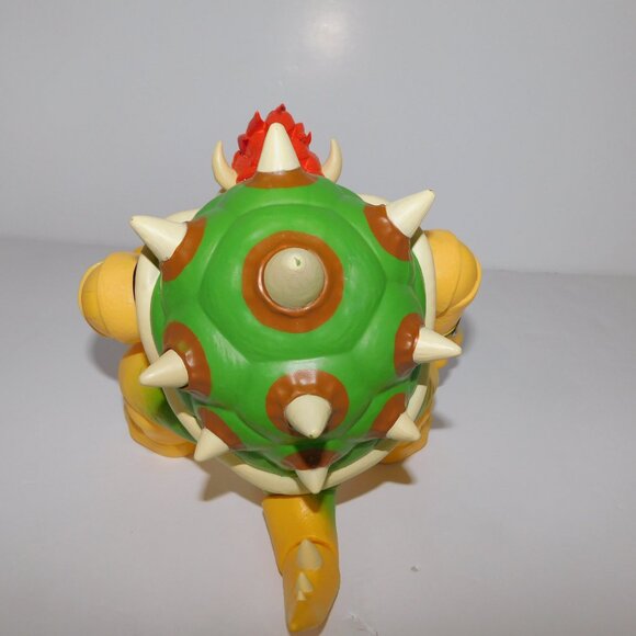 Super Mario Bros Movie 7" Bowser Action Figure w Fire Breathing Mist Effect - Picture 5 of 6